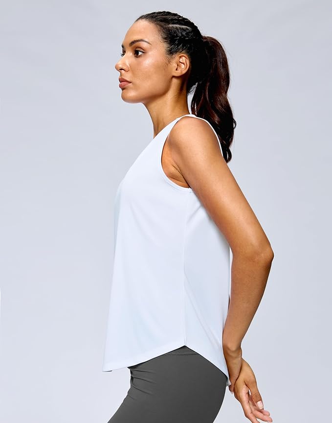 G Gradual Women's Workout Tank Tops Lightweight Sleeveless High Neck Athletic Shirts for Running Gym Tennis Pickleball