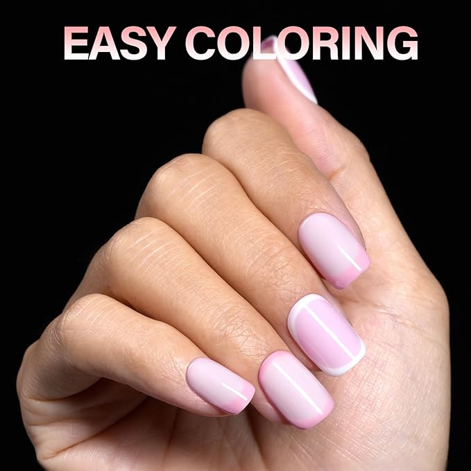 AILLSA Short Square Nail Tips, Fake Thickened Half Matte Nails Tips, Pre-shaped Press on False Nail Tip for Nail Salon 450PCS 15 Sizes with Storage Box