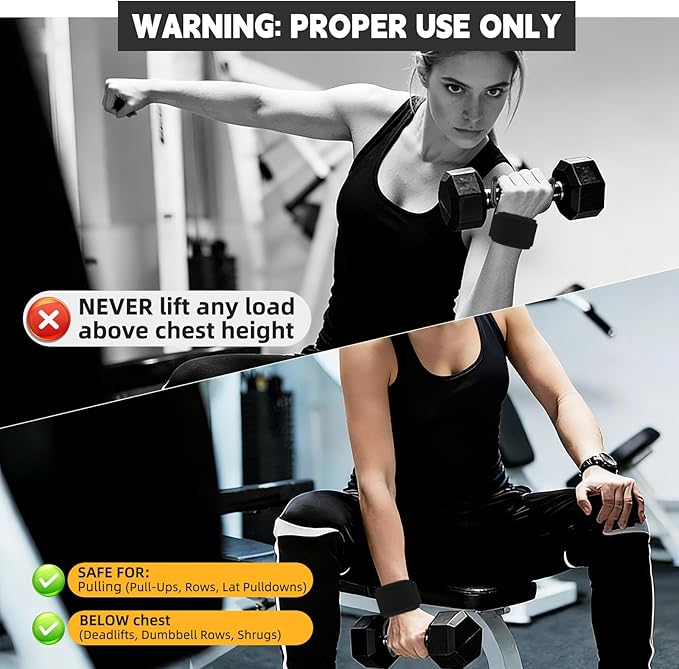 GPANDAG Weight Lifting Hooks and Lifting Grips for Men and Women(2 Pair), Lifting Straps Gym Grip for Weightlifting, Deadlifts, Pull-Ups, Strength Training, Wrist Wraps Hooks for Teen