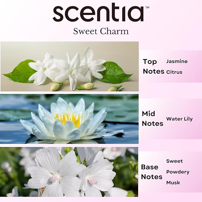 Love Collection Fragrance Oil Set – Essential Oil Blends for Diffusers, Candles & Soaps – Jasmine, Rose, Citrus, Amber & Musk – Made in USA, Phthalate-Free – Holiday Gift Set 3×20ml (2.03 fl oz)