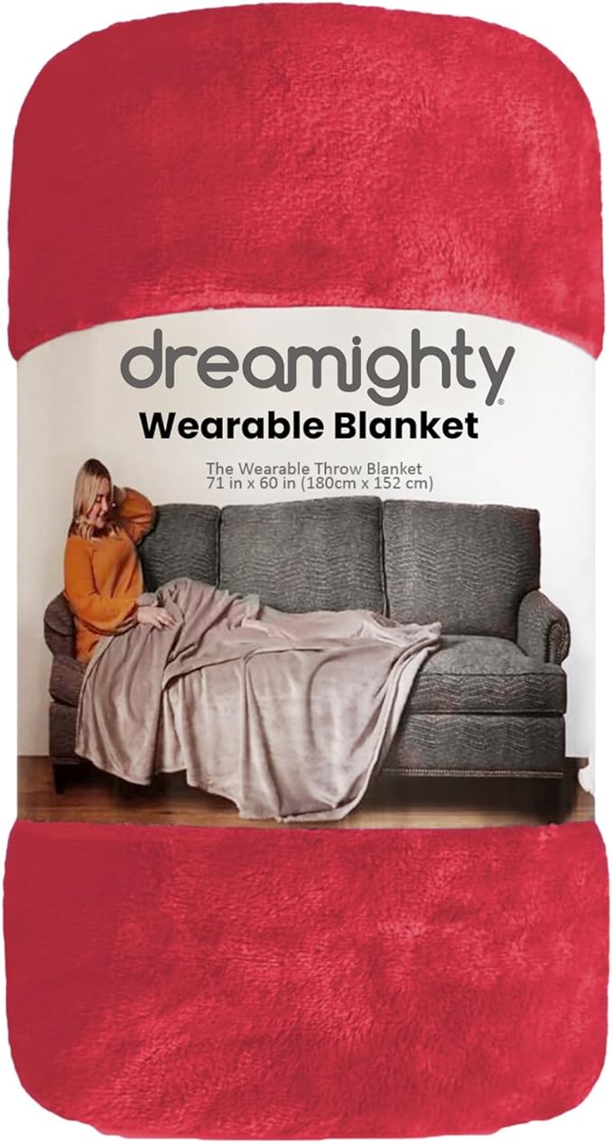 Wearable Blankets for Women, Adult Wearable Blanket Men, Top Christmas Gifts for Women, Wife Birthday Gift Ideas