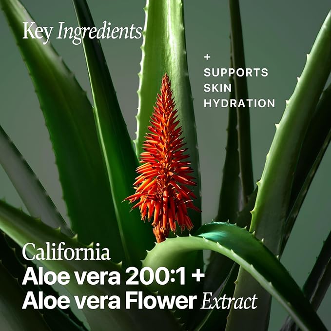 Nature Republic Real Squeeze Aloe Vera Essence -Hydrating Moisturizer & Glow for Face Fast-Absorbing, Non-Sticky After Sun & Aftershave Korean beauty Care for all Skin types Vegan 50ml / 1.69 Fl Oz