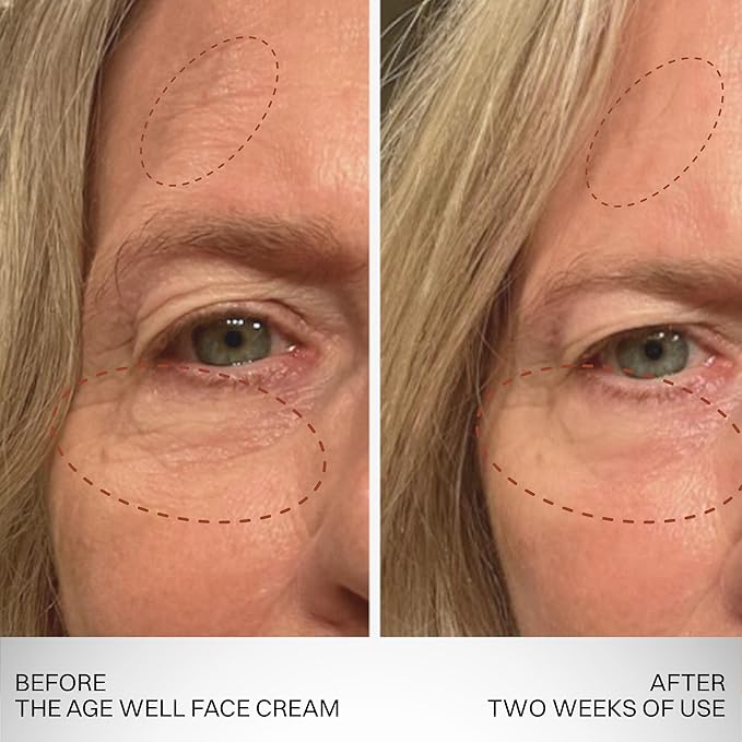 Tano Age Well Face Cream – Retinol Alternative with Banana Sap, Hyaluronic Acid, Vitamin C – Reduces Wrinkles, Firms Skin, Boosts Collagen – Fragrance Free, EU Clean, 1.7oz