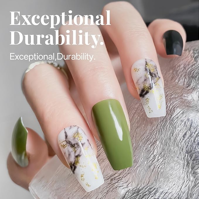 krofaue Nail Tips Lady French Style Acrylic Artificial Half Cover False Nail Tips with Box Ideal for Salons and Home DIY Manicure,10 Sizes,1000PCS (Natural and Clear)