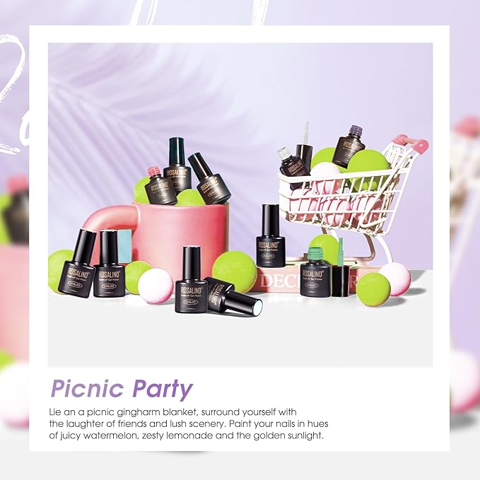 ROSALIND Cat Eye Gel Nail Polish - 12 Colors Jelly Gel Polish Set Translucent Cateye Effect Soak Off UV Set Magic Magnetic Glitter Nail Art Collection with Magnet Stick Manicure Gift for Women