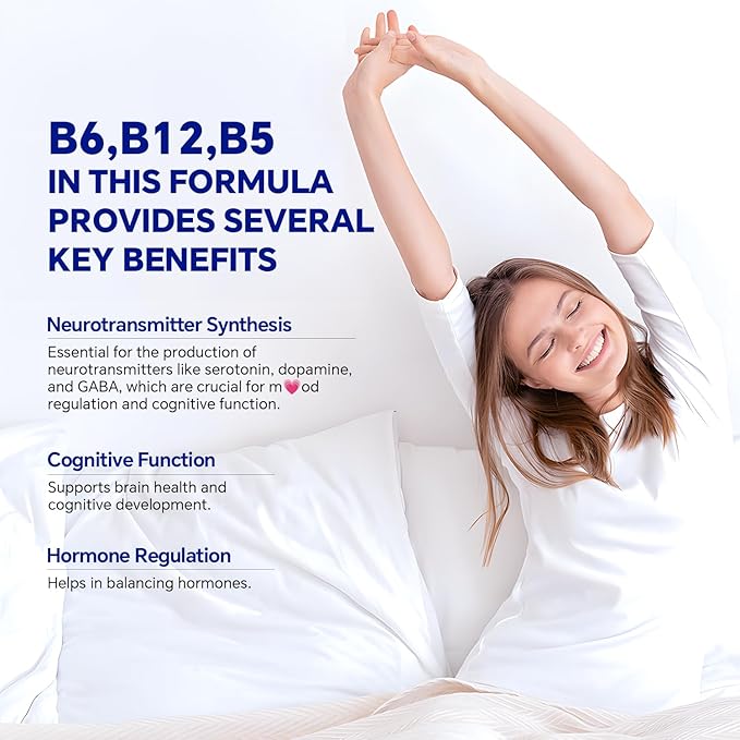 Melatonin Free 5-HTP GABA Supplement Gummies for Adults & Kids 12+ with L-Theanine, Magnesium Glycinate, L-Tryptophan, Apigenin - Sugar Free, Strawberry Flavor, Vegan, 120 Count