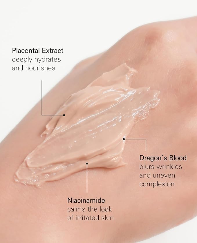 Nuborn Cell Placenta Stem Cell Intensive Repair Cream | Dragon Blood Cream with Placental Extract | Collagen Korean Skin Care for Glass Skin (50ml)