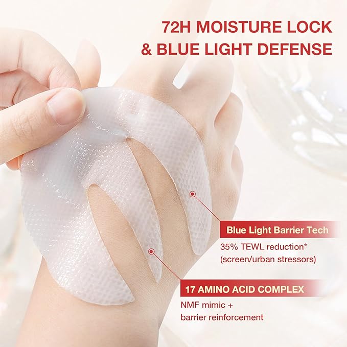 GONIM Under Eye Patches 360° Fit, Eye Mask with Collagen Peptide, Salmon DNA PDRN, Retinol & Niacinamide, Eye Patches for Puffy Eyes and Dark Circles, Travel Essentials 4 pairs