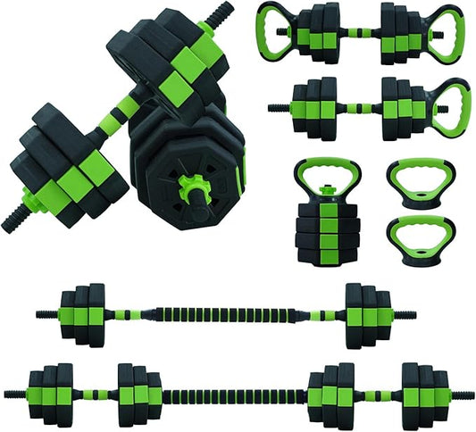 Adjustable Dumbbell Set, Adjustable Weights 30/44 /66/88 LBS Free Weight Set for Home Gym