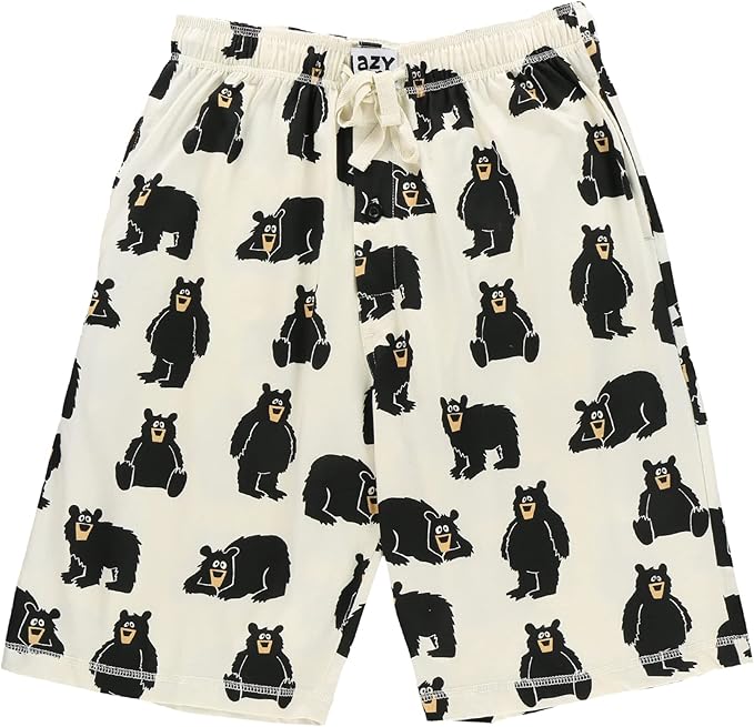 Lazy One Pajama Shorts for Men, Men's Pajama Bottoms, Sleepwear