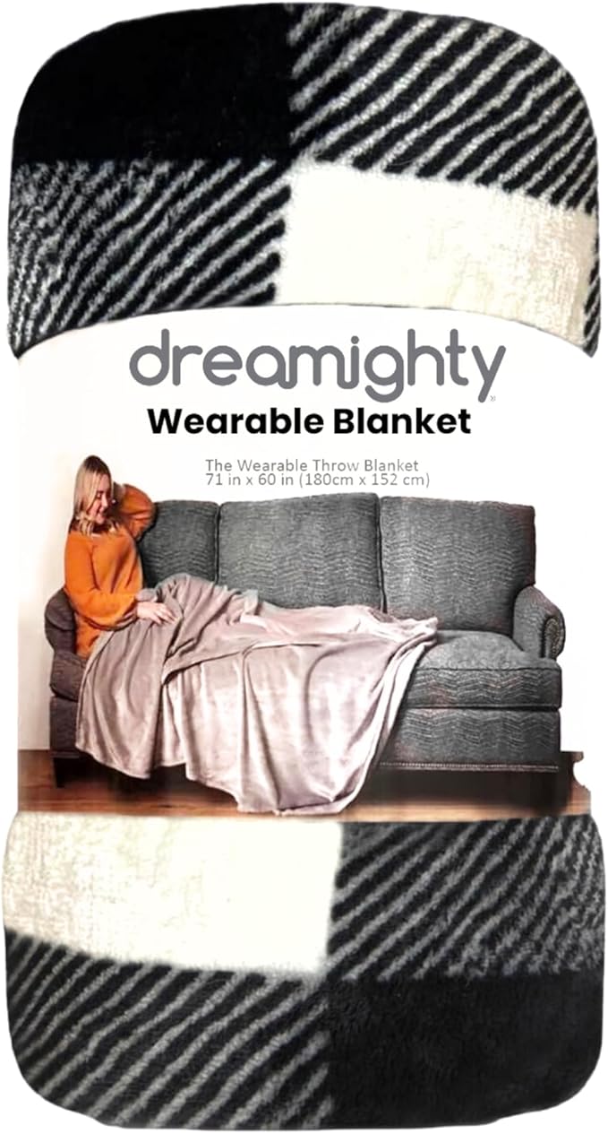 Wearable Blankets for Women, Adult Wearable Blanket Men, Top Christmas Gifts for Women, Wife Birthday Gift Ideas