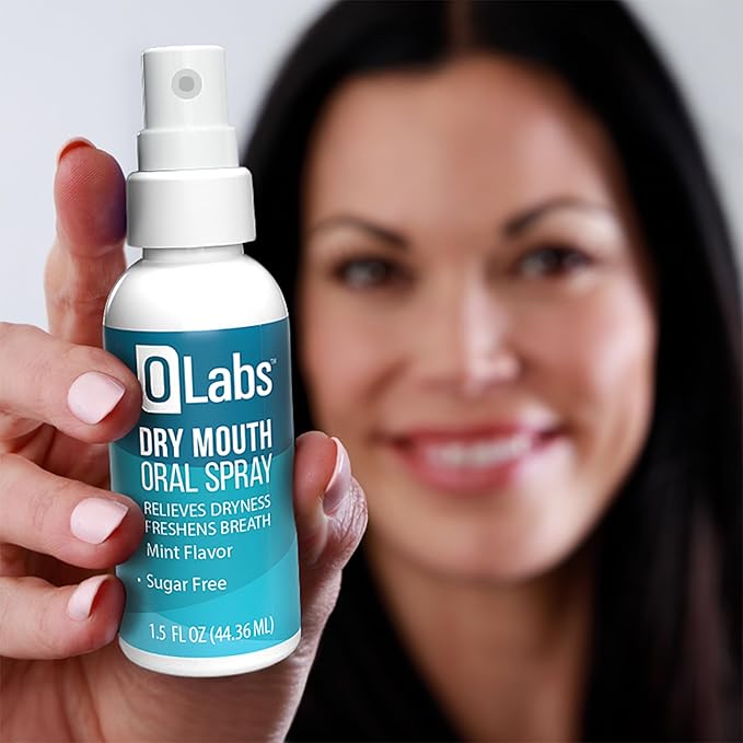 Dry Mouth Spray - Mint Flavor Breath Spray for Fresh Breath, Sugar Free, Alcohol Free, Value Pack includes One 1.5 oz Spray and Two Travel Freindly 0.25 oz Sprays