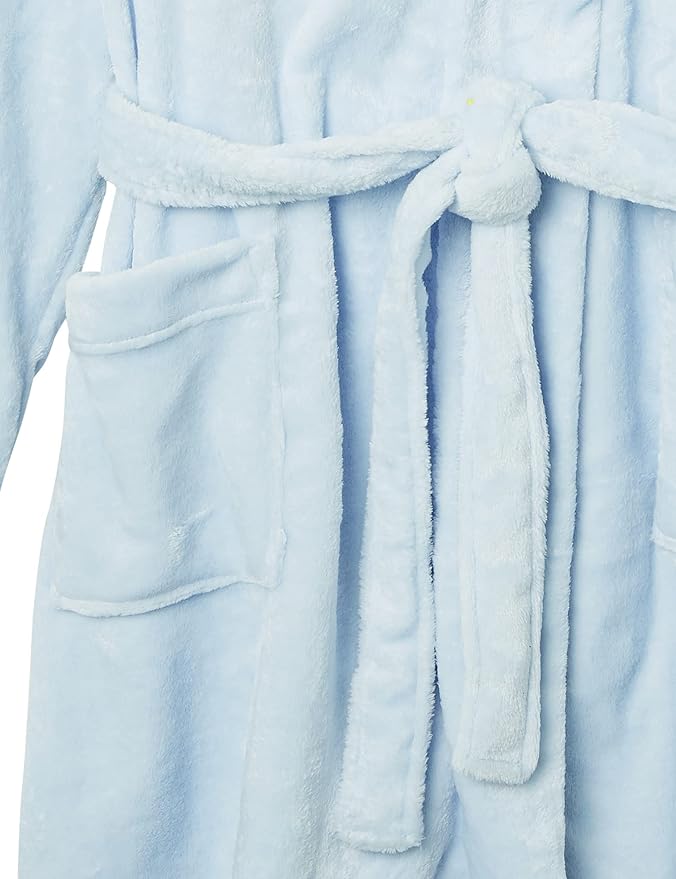 Amazon Essentials Women's Mid-Length Plush Robe (Available in Plus Size)