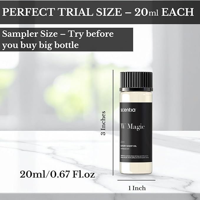 My Way Hotel Diffuser Oil | Aromatherapy Fragrances Inspired by 5-Star Hotels | Luxurious Scents Gift Set-5x20ml Bottles Set-The 1 Hotel Miami Beach & 5-Star Hotels