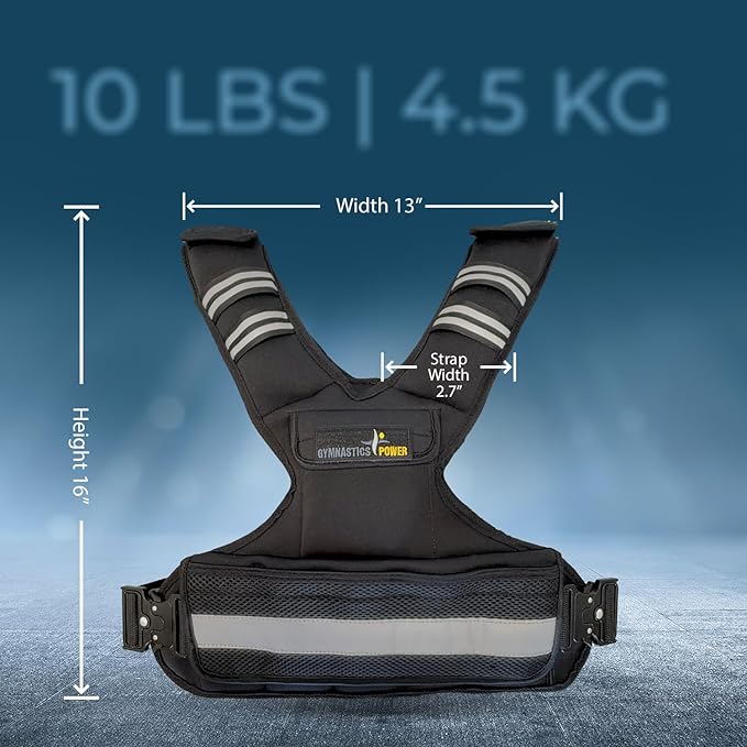 Weighted Vest for Men and Women – Adjustable 10Lb/12Lb/16Lb/20Lb -Weight Workout Vest for Strength Training, Running, Cardio, Fitness & Cross Training