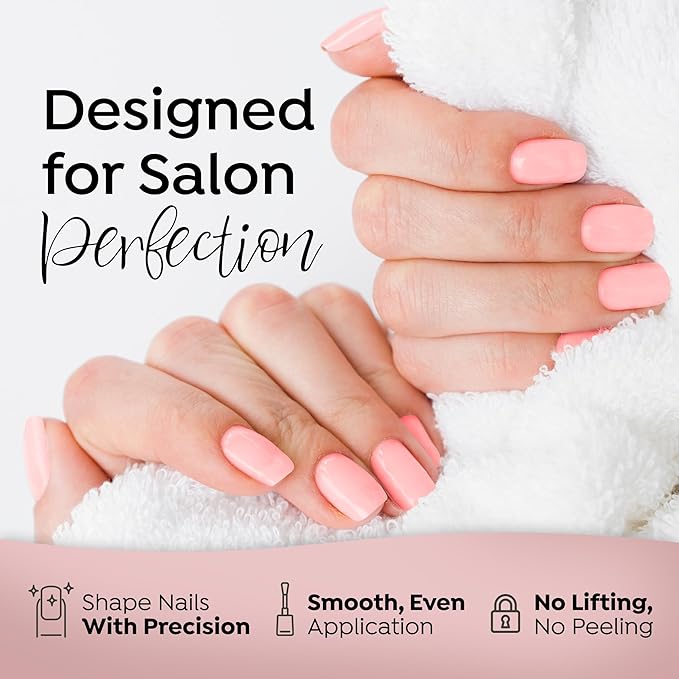 Tones Pro Polymer Acrylic Nail Powder, Cover Pink (Soft Nude Pink), (3.5 Fl Oz) - Long-Lasting & Non-Yellowing Polymer Acrylic Nail Powder for Salon & Home Quality Nail Carving Extensions & 3D Art