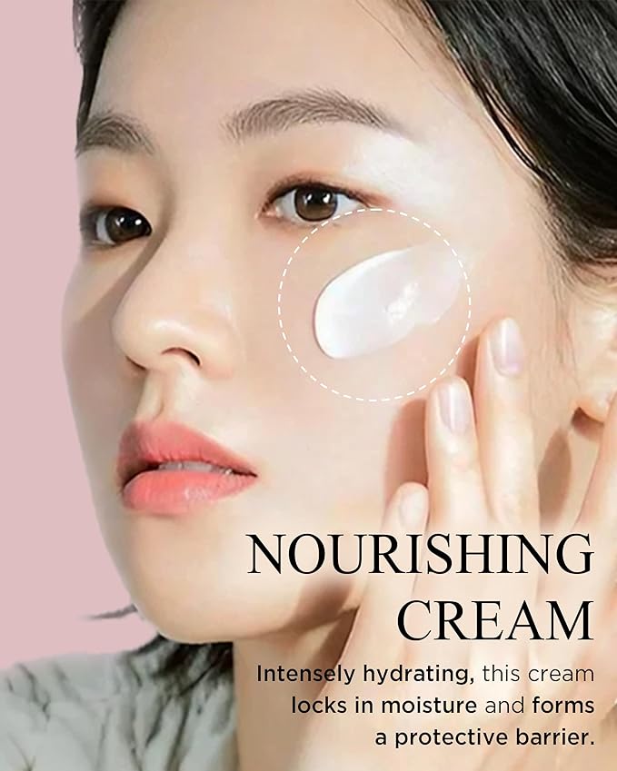 Bonyongo Red Ginseng Vinegar Cream – Intensive Hydrating and Firming Face Moisturizer for Smooth, Youthful Skin - Nourishing with Fermented Red Ginseng - Korean Skincare, 1.86oz.