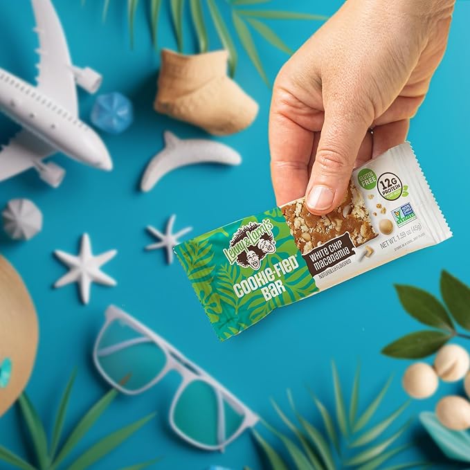 Lenny & Larry's Cookie-fied Protein Bar – White Chip Macadamia Vegan Protein Bars 9x45g – Healthy Snacks with 12g Plant Protein & 5g Fiber – Gluten free Power Bar, Keto Friendly, Non-GMO & Vegan