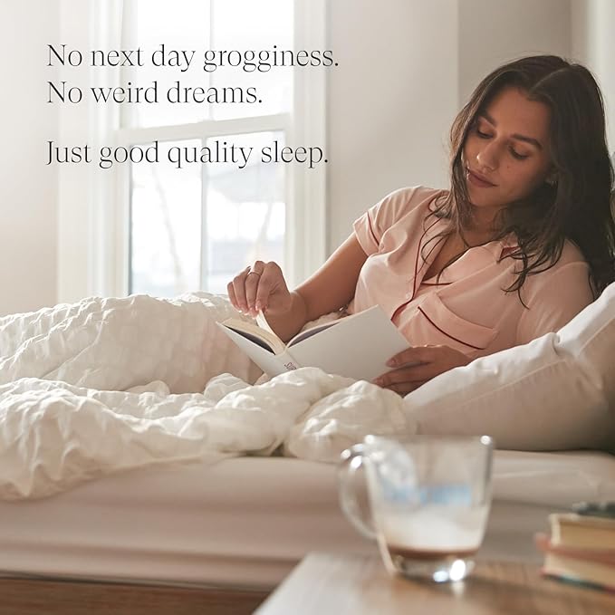 Beam Dream Sleep Powder, L-Theanine, Apigenin, Reishi and Magnesium, Third Party Tested Natural Sleep Aid & Sleep Supplement for Deep Sleep, Relaxation and Recovery, Natural Sleep Support, 30 Servings