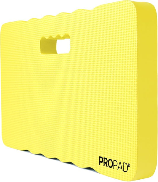 Thick Kneeling Pad, Garden Kneeler for Gardening, Bath Kneeler for Baby Bath, Kneeling Mat for Exercise & Yoga, Knee Pad for Work, Floor Foam Pad, Extra Large (XL) 18 x 11 x 1.5 Inches, Yellow