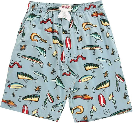 Lazy One Pajama Shorts for Men, Men's Pajama Bottoms, Sleepwear