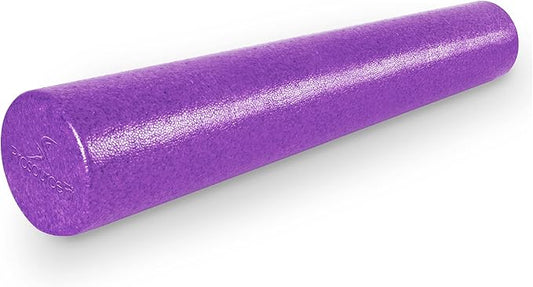 ProsourceFit High Density Foam Rollers 12 - inches Long, Firm Full Body Athletic Massage Tool for Back Stretching, Yoga, Pilates, Post Workout Muscle Recuperation
