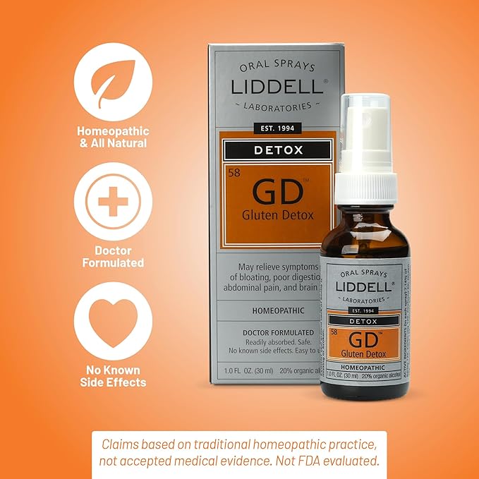 Liddell Laboratories Gluten Detox 1 Ounce