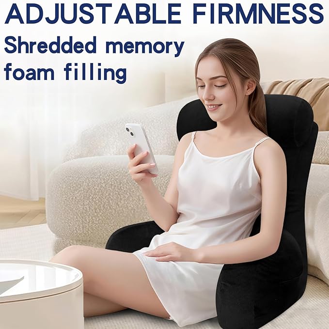 Back Pillow for Bed Sitting Up, Reading Pillow, Extra Large Arm Pillows for Adults for Back Support,Bed Pillow for Sitting up for Watching TV/Gaming/Relaxing