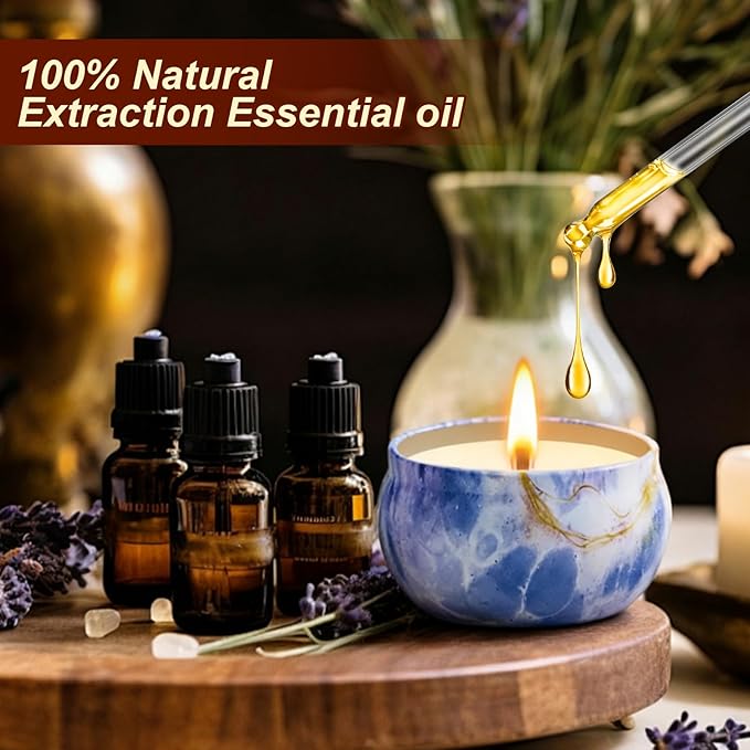 Scented Candles Gift Set, Candles for Home Scented 12 Pack, Soy Wax Aromatherapy Candle Set, 300 Hour Long Lasting, Birthday Gifts for Women Best Friends Sister Colleague