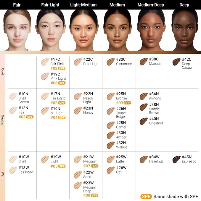 JUNG SAEM MOOL Essential Skin Nuder Cushion 19C Pink Light 0.49 Fl Oz, No Refill, Natural Radiant Finish Cushion Foundation with Buildable Coverage, Lightweight Texture, Korean Foundation Makeup