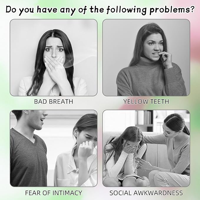 Spearmint Oil Pulling Rinse, White Oil Pulling Rinse, Cold-Pressed Coconut Mouthwash for Teeth Whitening, Peppermint Mouthwash Freshness for Teeth and Gums, 8 Oz