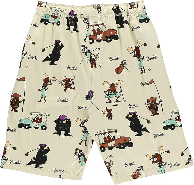 Lazy One Pajama Shorts for Men, Men's Pajama Bottoms, Sleepwear