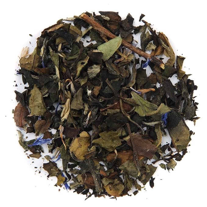 Organic Positively Tea Company, Açaí White Tea, Loose Leaf, 16 Ounce