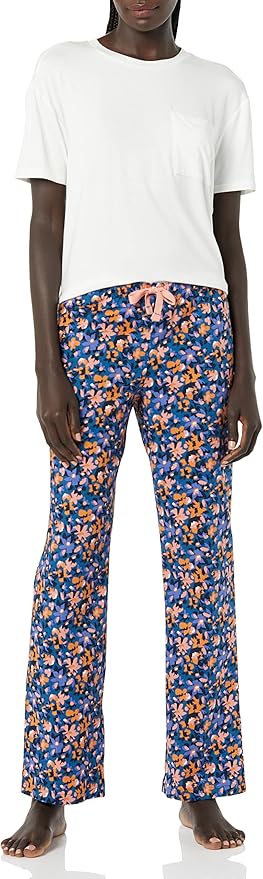 Amazon Essentials Women's Poplin Sleep Pant