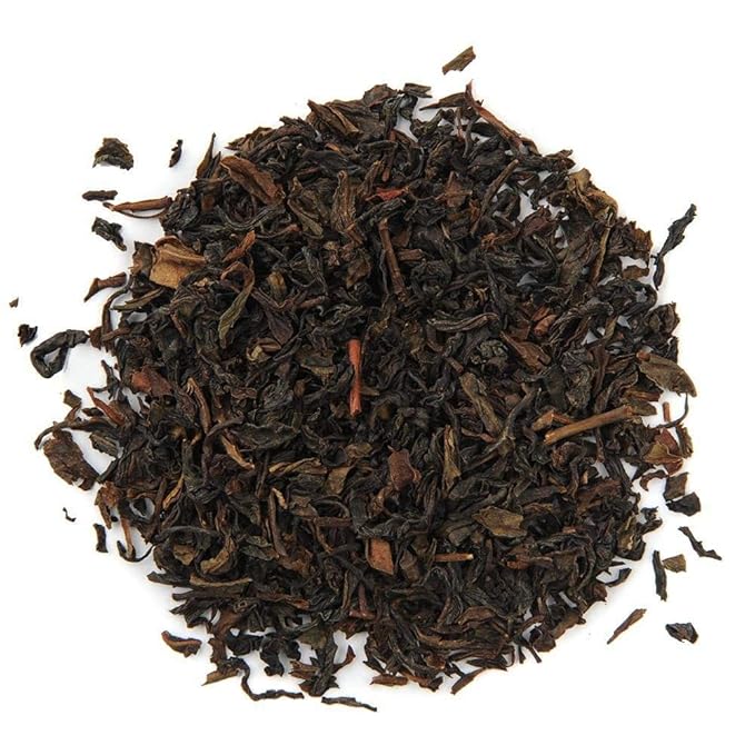 Organic Positively Tea Company, Darjeeling Black Tea, Loose Leaf, 16 Ounce