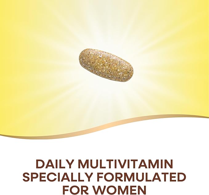 Nature’s Way Alive! Women’s Ultra Potency Complete Multivitamin, High Potency B-Vitamins, Energy Metabolism*, 60 Tablets