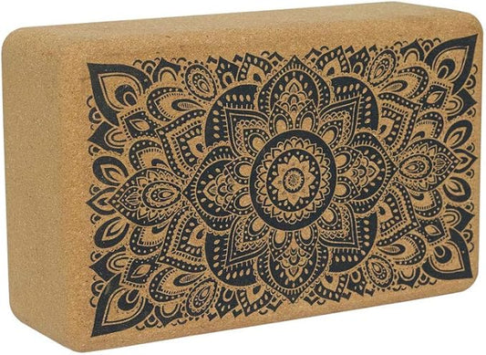 YOGA DESIGN LAB | The Cork Block | Eco Friendly Luxury | Superior Grip and Strength | Natural