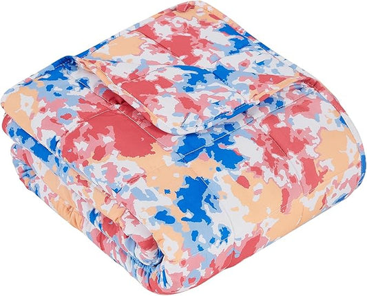 Topcee Weighted Blanket for Adults (15 lbs, 48" x 72") Twin Size Soft Cooling Heavy Blanket Sleeping, Apply to 130-160 lbs Body, Thick Breathable Blanket with Glass Bead, Easy Care