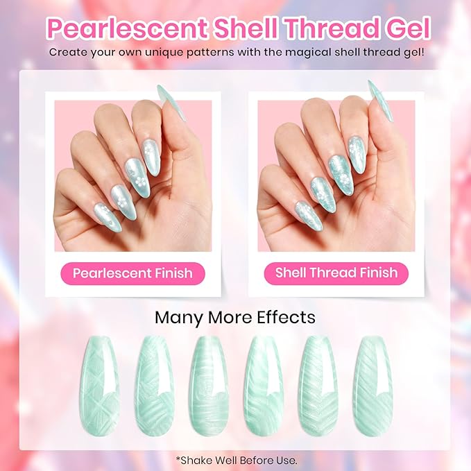 Beetles Gel Nail Polish Set - 28 Pcs Pastel Pink Yellow Green Blue Glitter Macaron Color Gel Polish Set Fluttered Eden Soak Off Nail Polish UV LED Nails Art Christmas Gifts for Women Girl