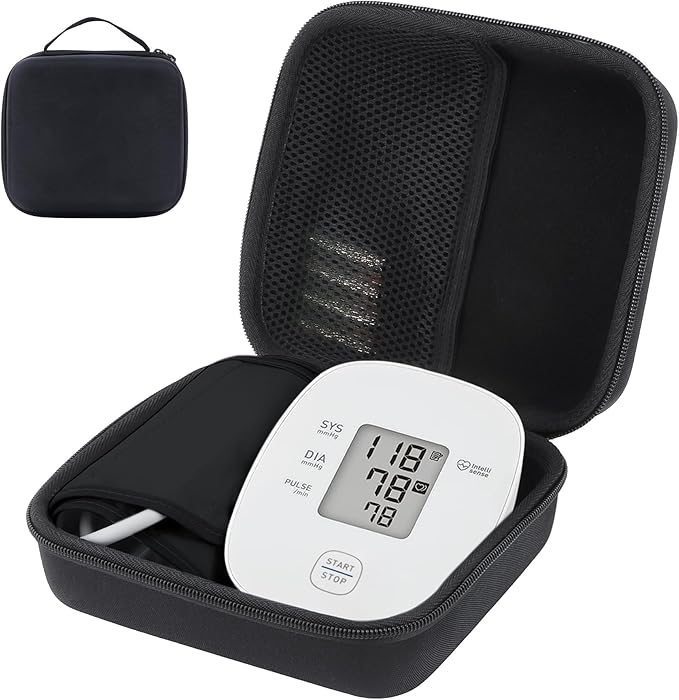Hard Case Replacement for OMRON Iron BP5000 Bronze BP5150 Silver BP5255 Upper Arm Blood Pressure Monitor