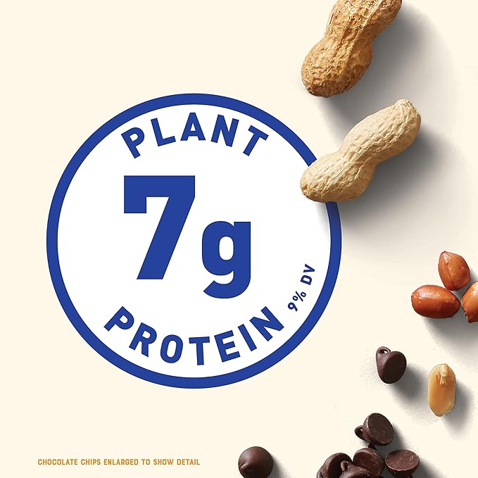 CLIF Nut Butter Bar - Chocolate Chip & Peanut Butter - Filled Energy Bars - Non-GMO - USDA Organic - Plant-Based - Low Glycemic - 1.76 oz. (5 Pack)