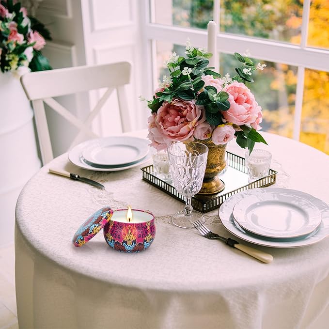 Candles, Candles Gifts for Women, 12 Pack Scented Candles, Soy Candles, Valentines Day Gifts for Women, Stress Relief & Body Relax, Ideal Gifts for Women Birthday, Mothers Day Gifts for Mom