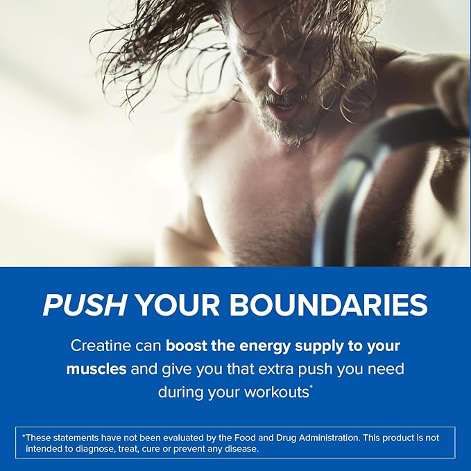 Designs for Sport Creatine Monohydrate Powder - NSF Certified for Sport Creatine Supplement to Support Muscle Recovery, Pre + Post Workout Strength and Energy (1 lb / 90 Servings)