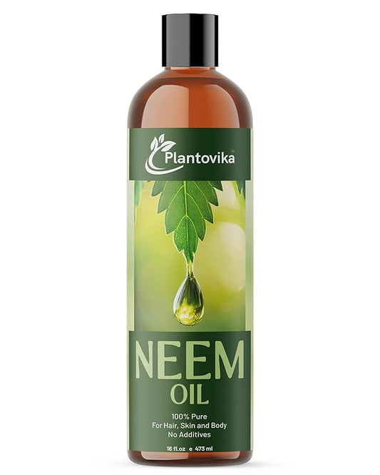 Pure Neem Oil (16 Oz) - 100% Cold Pressed, All Natural Concentrate, Unrefined, Multipurpose, Seed Extract