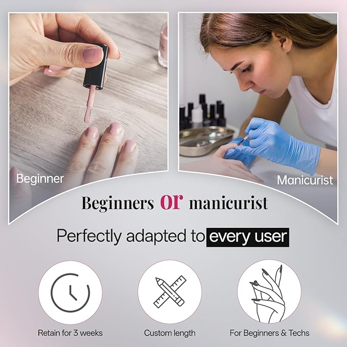 krofaue Duck Nail Tips - 240pcs Clear Soft Gel Curved Nail Tips 12 Sizes Crystal Duck Feet Style Half Cover False Nails Extra Wide French Nails with Box for DIY Salon