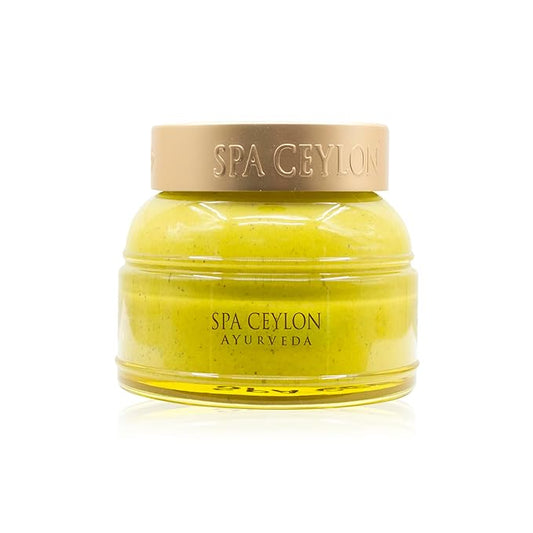 SPA CEYLON True Turmeric Vitamin C Glow Exfoliating Clay Facial Masque | Clay Mask | Minimize Pores And Blackheads | Acne and Dark Spots | Face Care