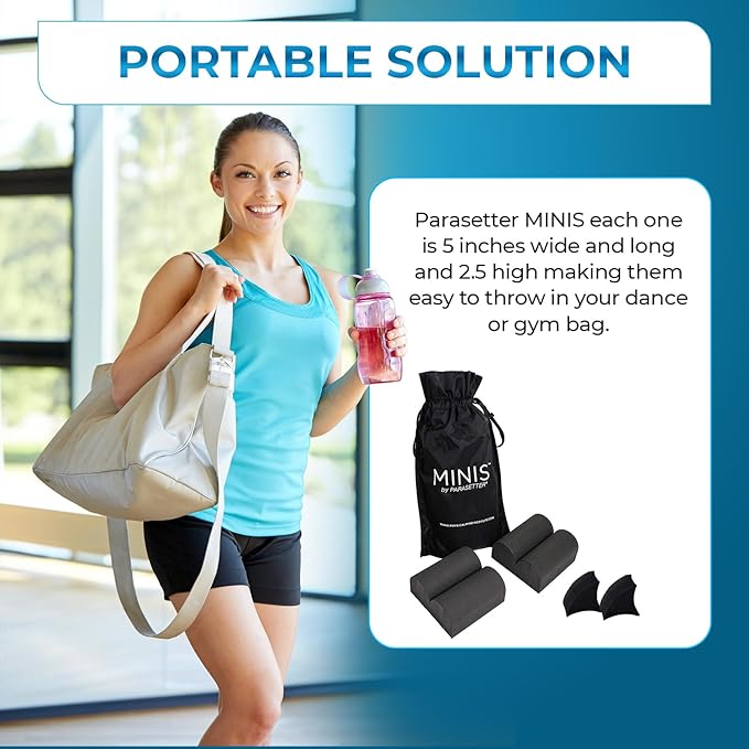 PARASETTER MINIS Foam Roller for Foot and Heel Pain Relief, Relieve Planter Fasciitis – Patented Foot and Arch Massager Tool