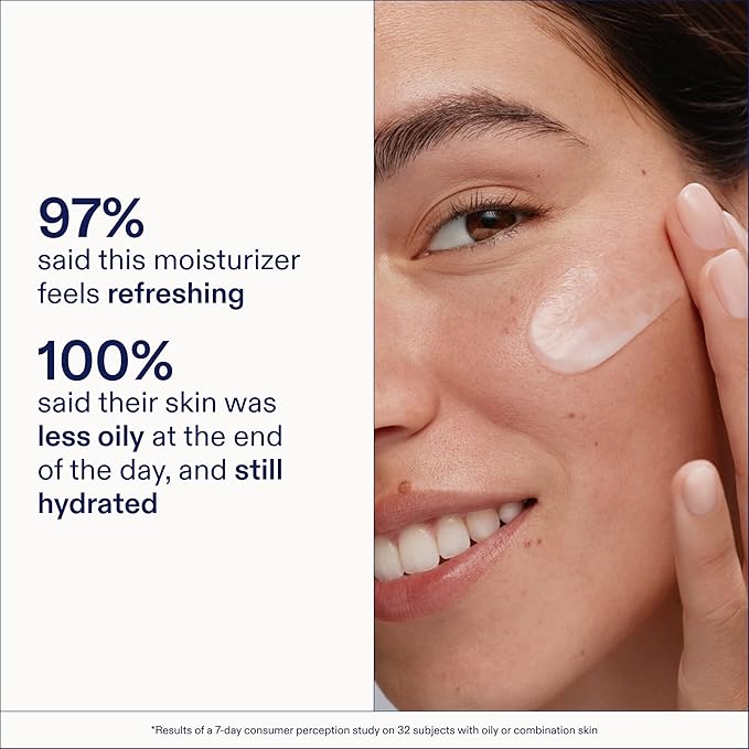 Skinfix Barrier Balancing Water Cream - 1.7 oz - Weightless Moisturizer with Hyaluronic Acid & Niacinamide - Combo + Oily Skin - Acne-Safe, Non-Comedogenic, Fragrance Free, Vegan, Cruelty Free