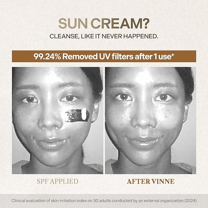 VINNE Signature Milky Foam Cleanser – 3-Step Milk-Oil-Foam Korean Facial Cleanser w/LHA+PHA & 17 Active Ingredients – Oil & Water-Based Dual-Action Face Wash (4.05 fl. oz)