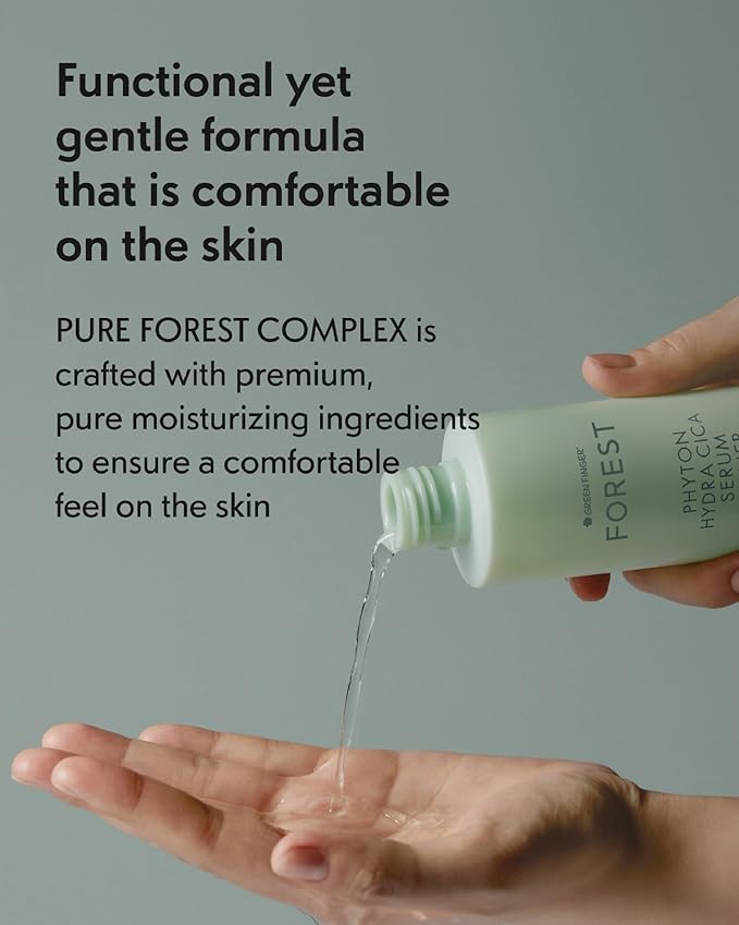 Forest Phyton Hydra CICA Serum Toner 6.76fl.oz, Moist Oil Double Layered, Long Lasting Hydration, Glowing Skin, Clean Beauty, Korean Skin Care